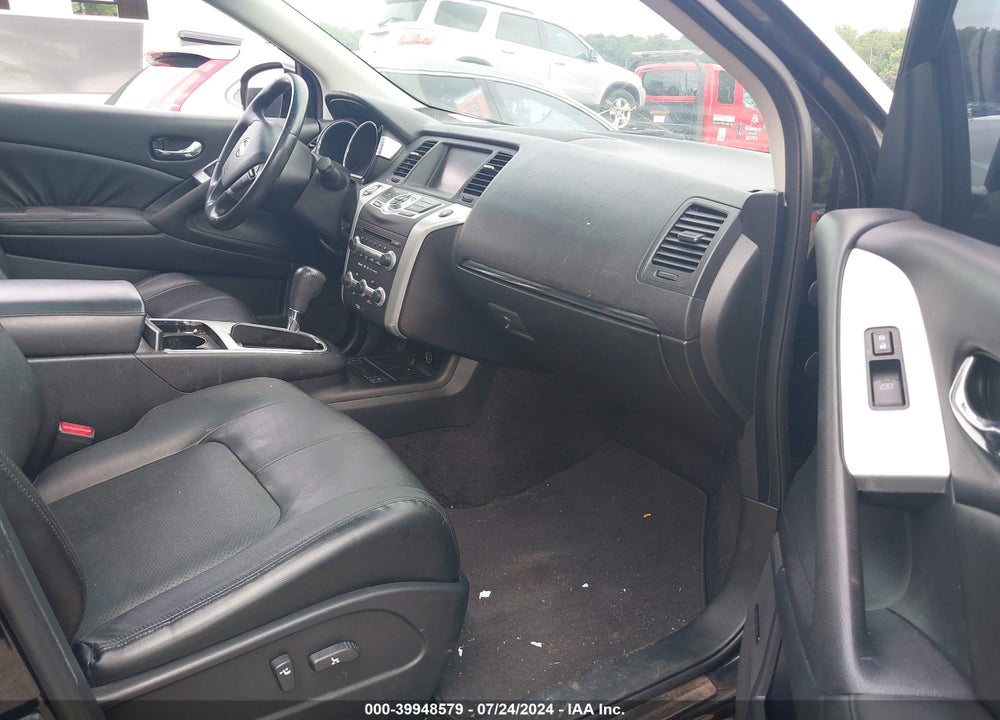 2009 NISSAN MURANO S/SL VIN: JN8AZ18U89W008949
