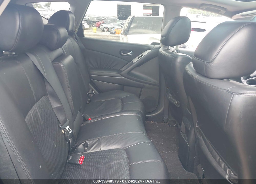 2009 NISSAN MURANO S/SL VIN: JN8AZ18U89W008949