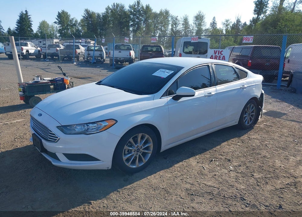 2017 FORD FUSION SE VIN: 3FA6P0H79HR388256
