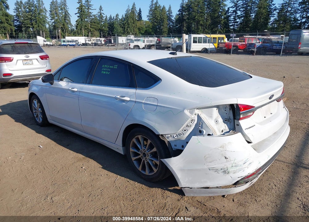 2017 FORD FUSION SE VIN: 3FA6P0H79HR388256