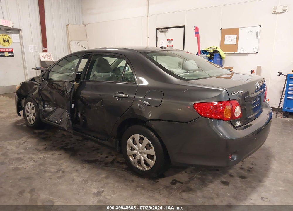 2009 TOYOTA COROLLA VIN: 1NXBU40E99Z121708