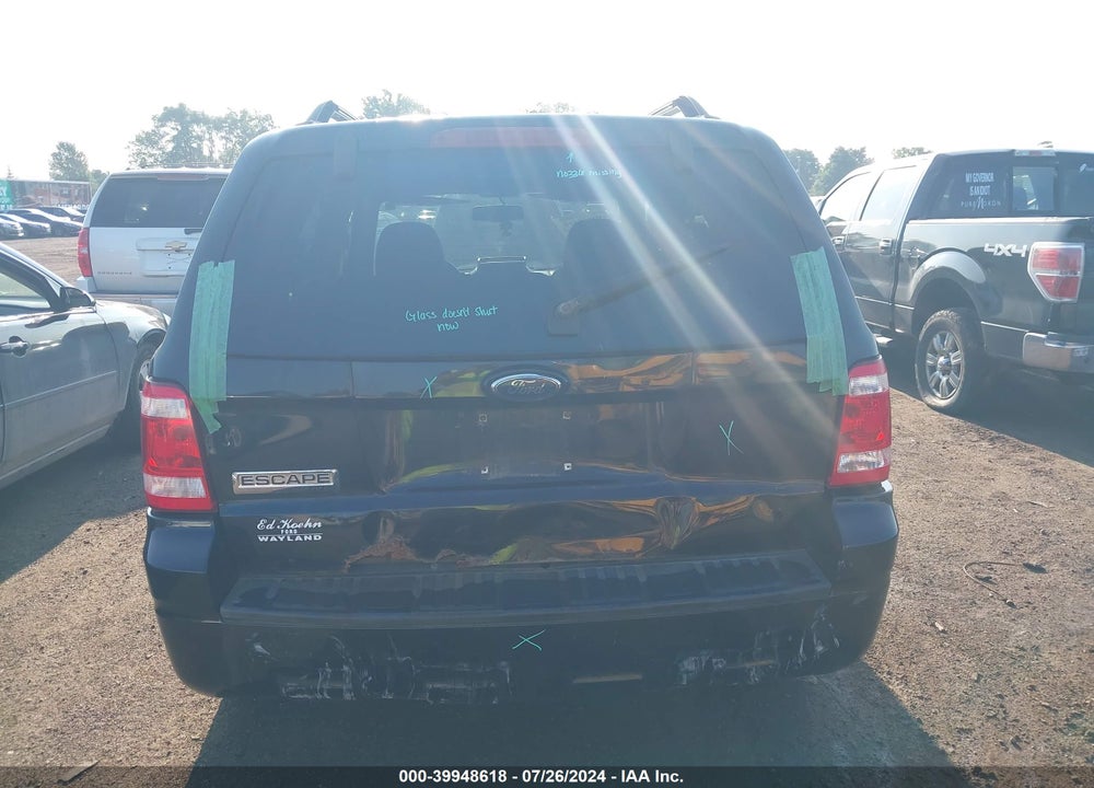2009 FORD ESCAPE XLT VIN: 1FMCU03759KA59925