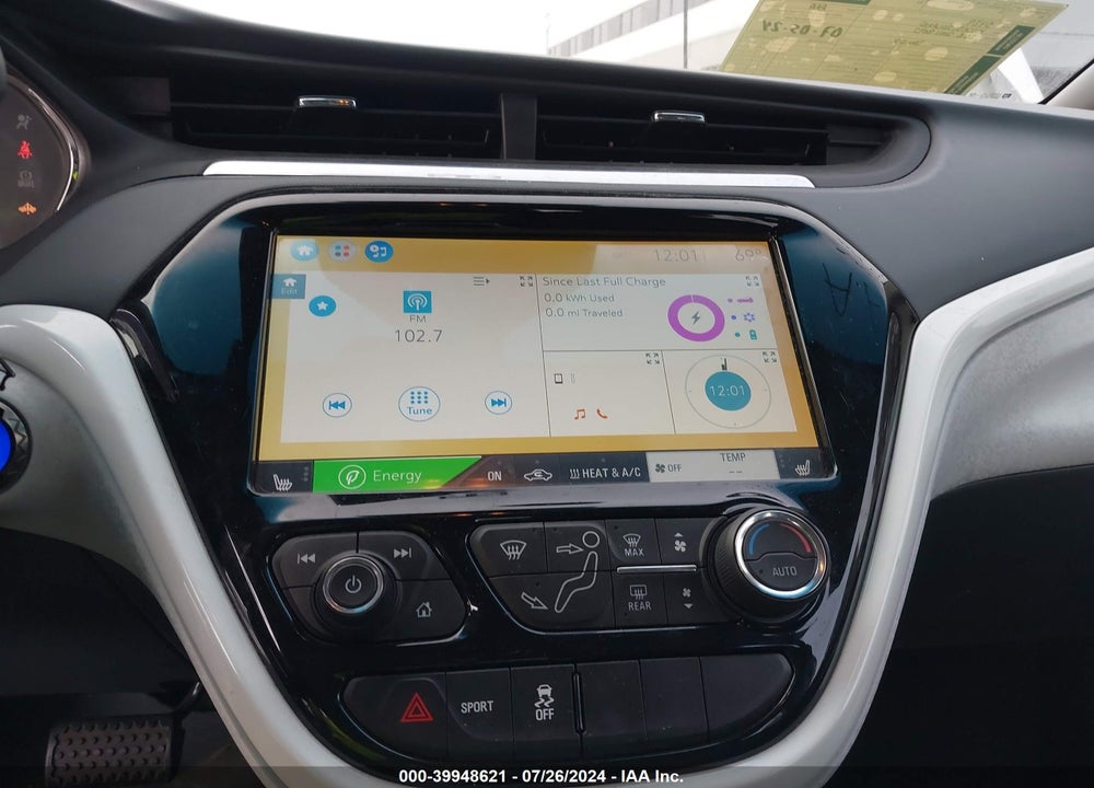 2018 CHEVROLET BOLT EV PREMIER VIN: 1G1FX6S08J4110514