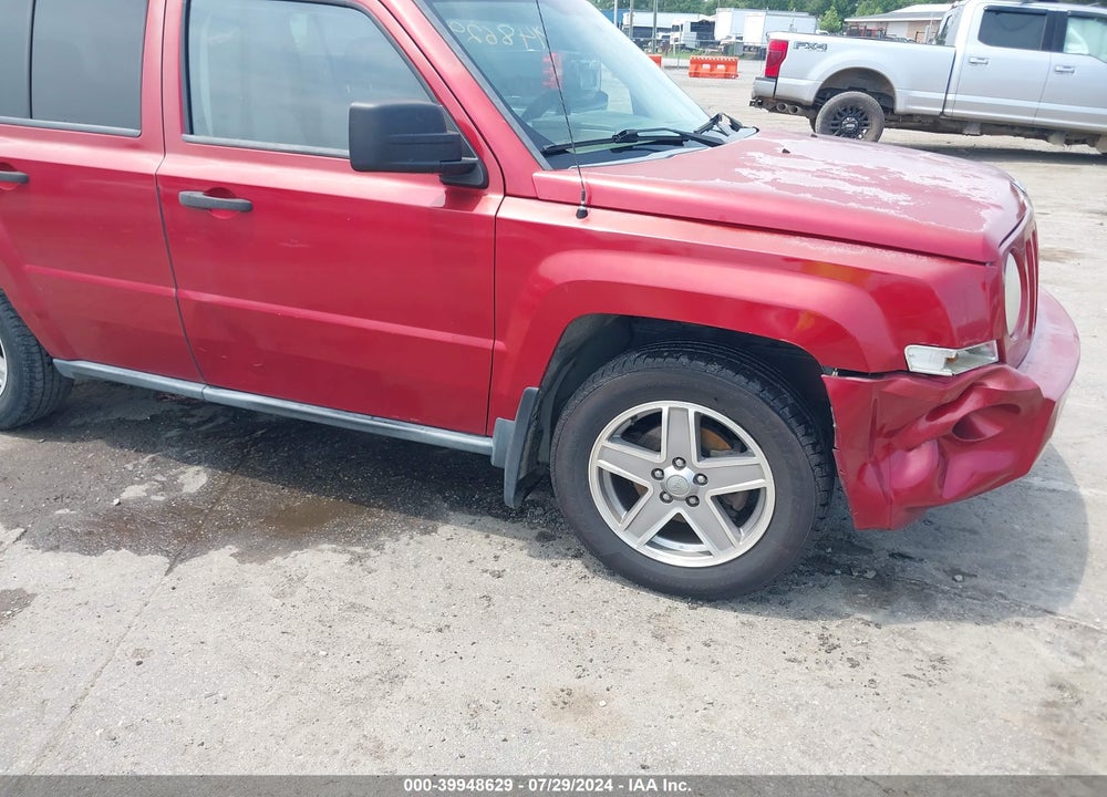 2007 JEEP PATRIOT SPORT VIN: 1J8FT28W97D397760