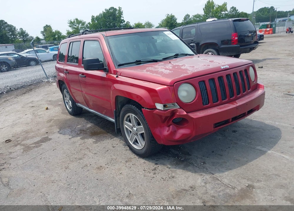 2007 JEEP PATRIOT SPORT VIN: 1J8FT28W97D397760