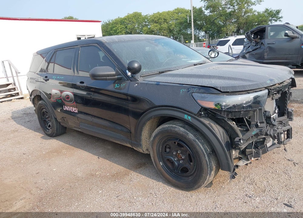 2021 FORD POLICE INTERCEPTOR UTILITY VIN: 1FM5K8ABXMGB83589