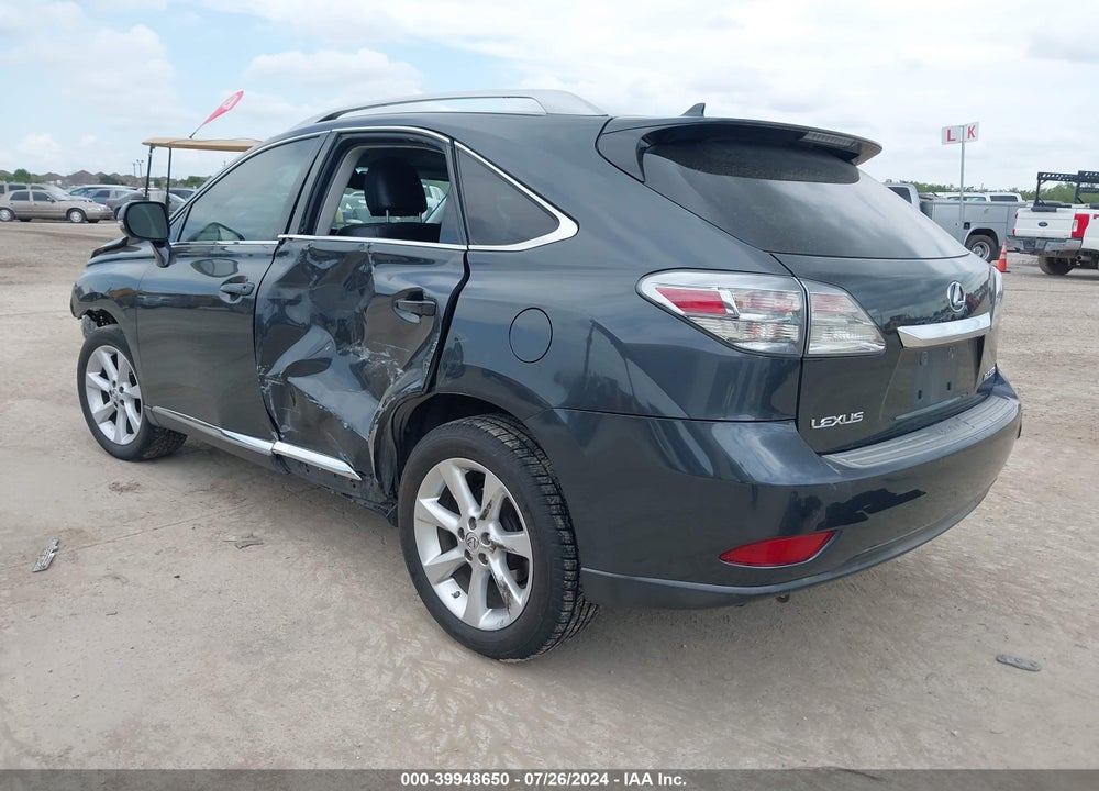 2010 LEXUS RX 350 VIN: 2T2ZK1BA9AC005620