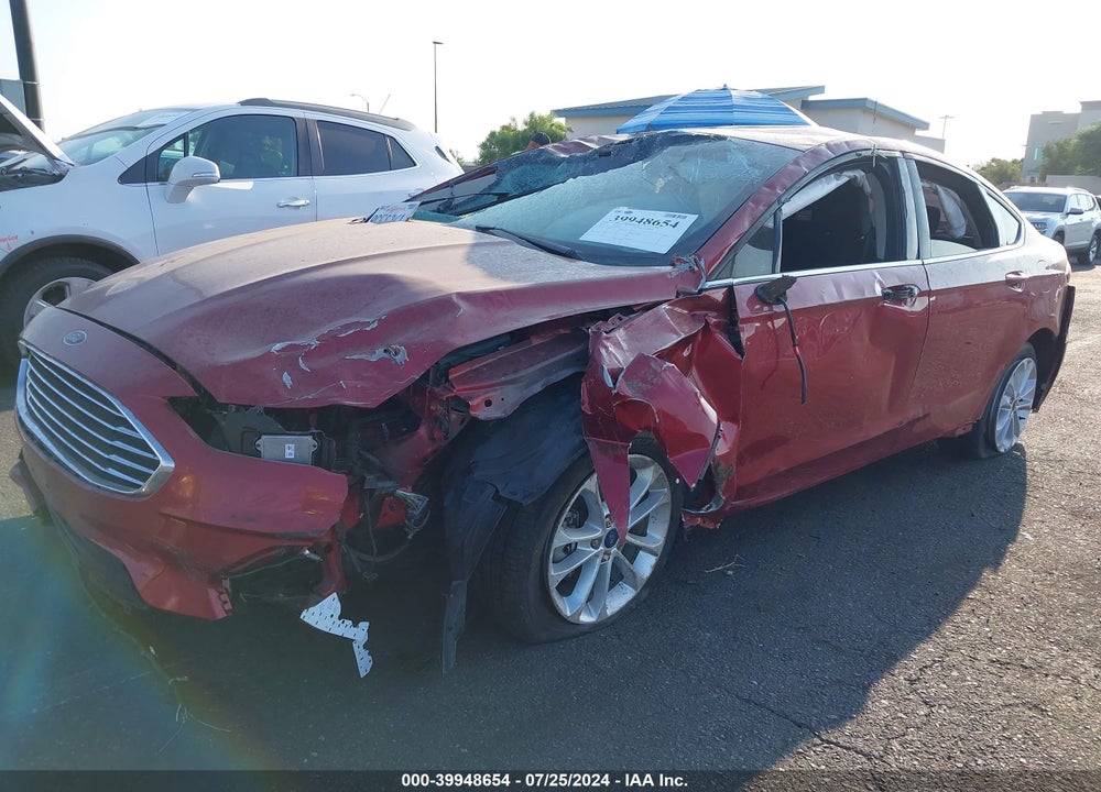 2019 FORD FUSION HYBRID SE VIN: 3FA6P0LU7KR200757