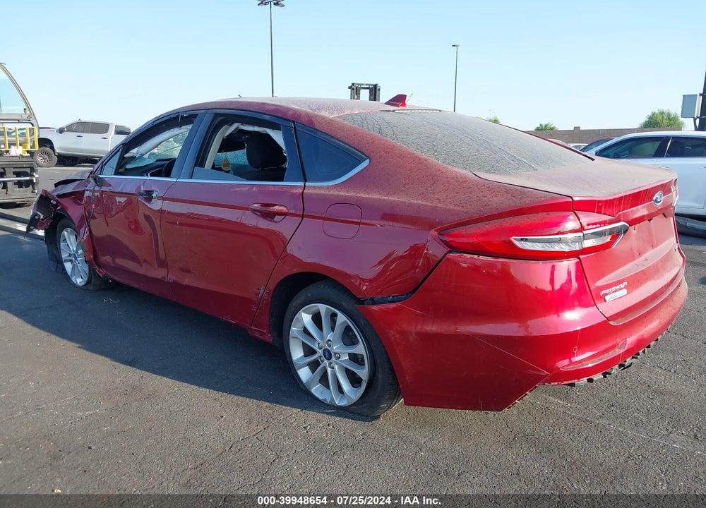 2019 FORD FUSION HYBRID SE VIN: 3FA6P0LU7KR200757