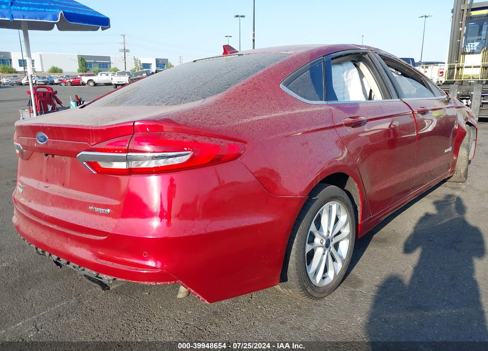 2019 FORD FUSION HYBRID SE VIN: 3FA6P0LU7KR200757