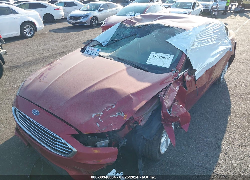 2019 FORD FUSION HYBRID SE VIN: 3FA6P0LU7KR200757