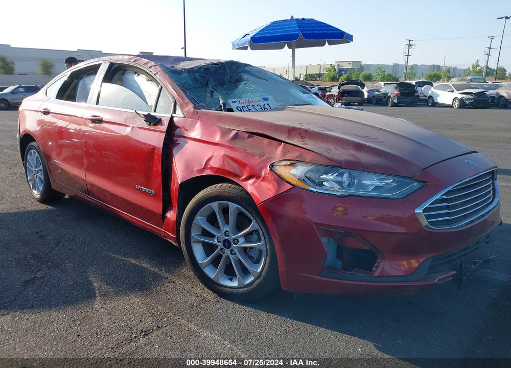 2019 FORD FUSION HYBRID SE VIN: 3FA6P0LU7KR200757
