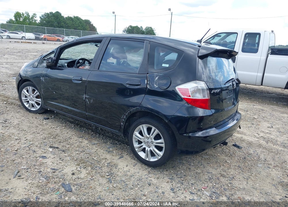 2009 HONDA FIT SPORT VIN: JHMGE88669S007221