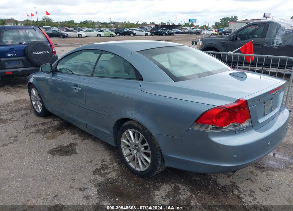 2008 VOLVO C70 T5 VIN: YV1MC67298J044713