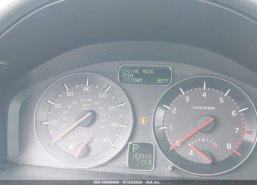 2008 VOLVO C70 T5 VIN: YV1MC67298J044713