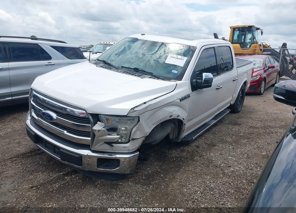 2016 FORD F-150 LARIAT VIN: 1FTEW1CG6GKD08954