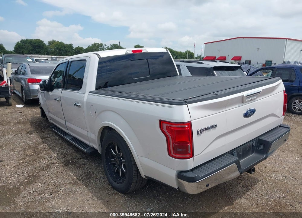 2016 FORD F-150 LARIAT VIN: 1FTEW1CG6GKD08954