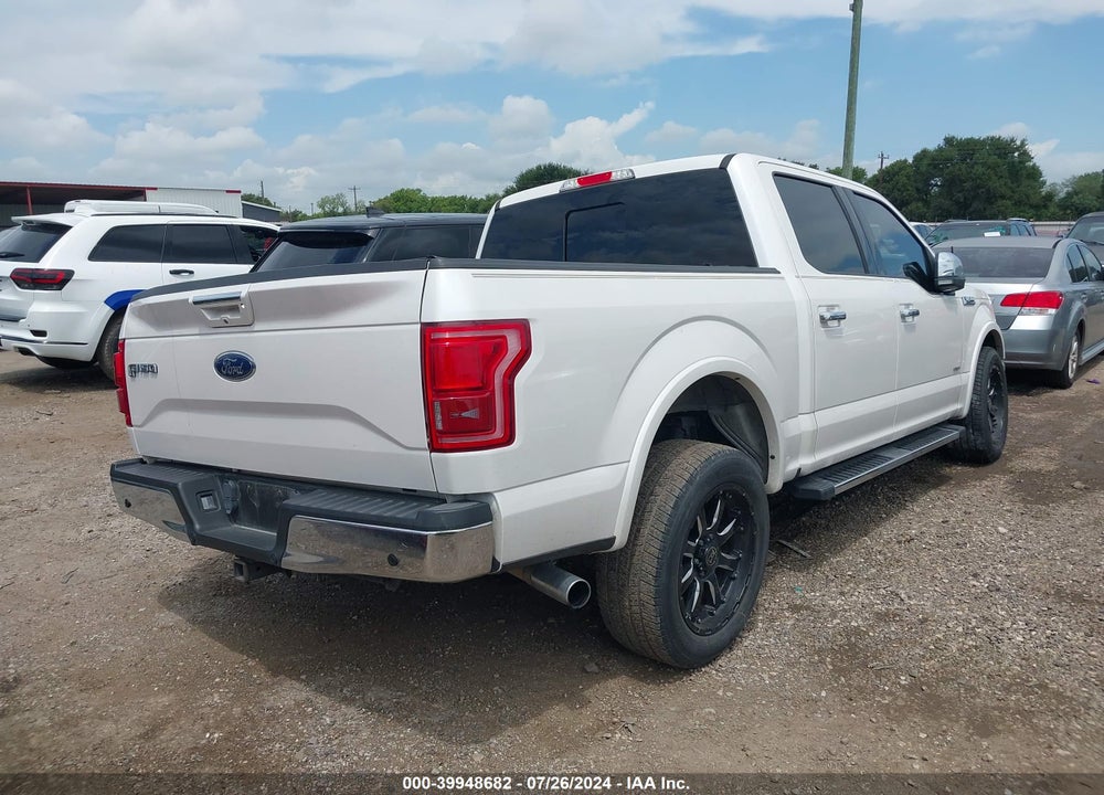 2016 FORD F-150 LARIAT VIN: 1FTEW1CG6GKD08954