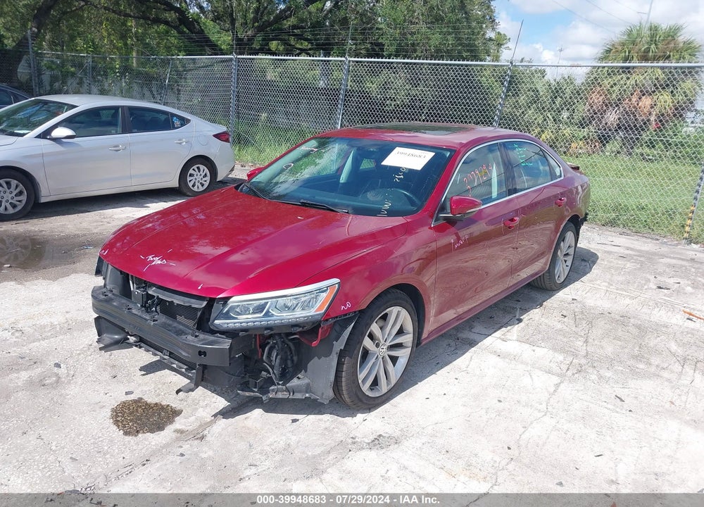 2018 VOLKSWAGEN PASSAT 2.0T SE VIN: 1VWBA7A32JC051505