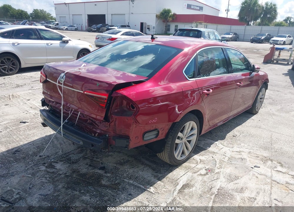 2018 VOLKSWAGEN PASSAT 2.0T SE VIN: 1VWBA7A32JC051505