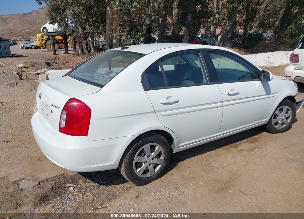 2010 HYUNDAI ACCENT GLS VIN: KMHCN4ACXAU425360