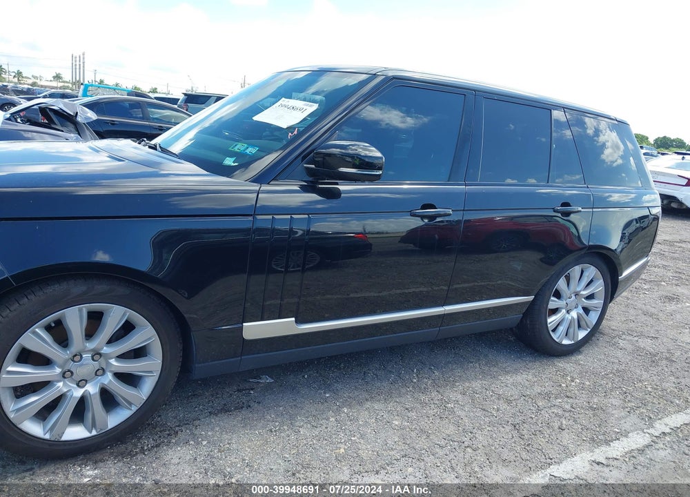 2014 LAND ROVER RANGE ROVER 3.0L V6 SUPERCHARGED HSE VIN: SALGS2WF8EA176918