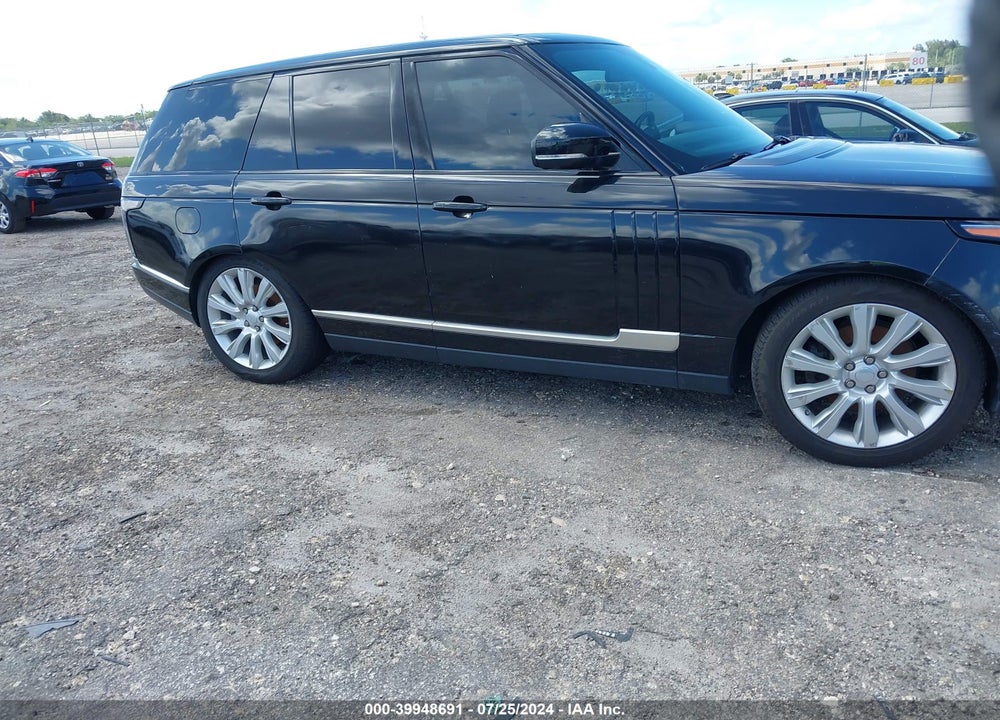 2014 LAND ROVER RANGE ROVER 3.0L V6 SUPERCHARGED HSE VIN: SALGS2WF8EA176918