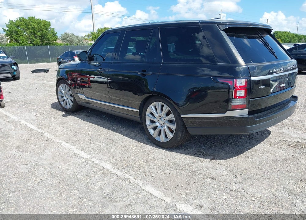 2014 LAND ROVER RANGE ROVER 3.0L V6 SUPERCHARGED HSE VIN: SALGS2WF8EA176918