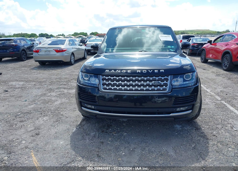 2014 LAND ROVER RANGE ROVER 3.0L V6 SUPERCHARGED HSE VIN: SALGS2WF8EA176918