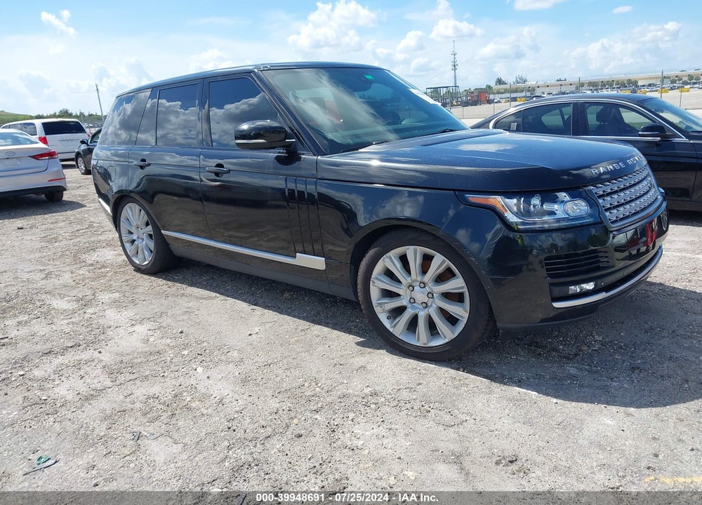 2014 LAND ROVER RANGE ROVER 3.0L V6 SUPERCHARGED HSE VIN: SALGS2WF8EA176918