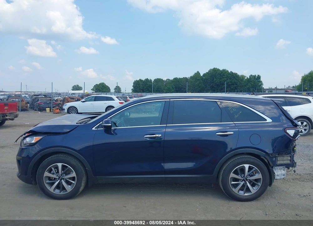 2019 KIA SORENTO 3.3L EX VIN: 5XYPH4A53KG463269