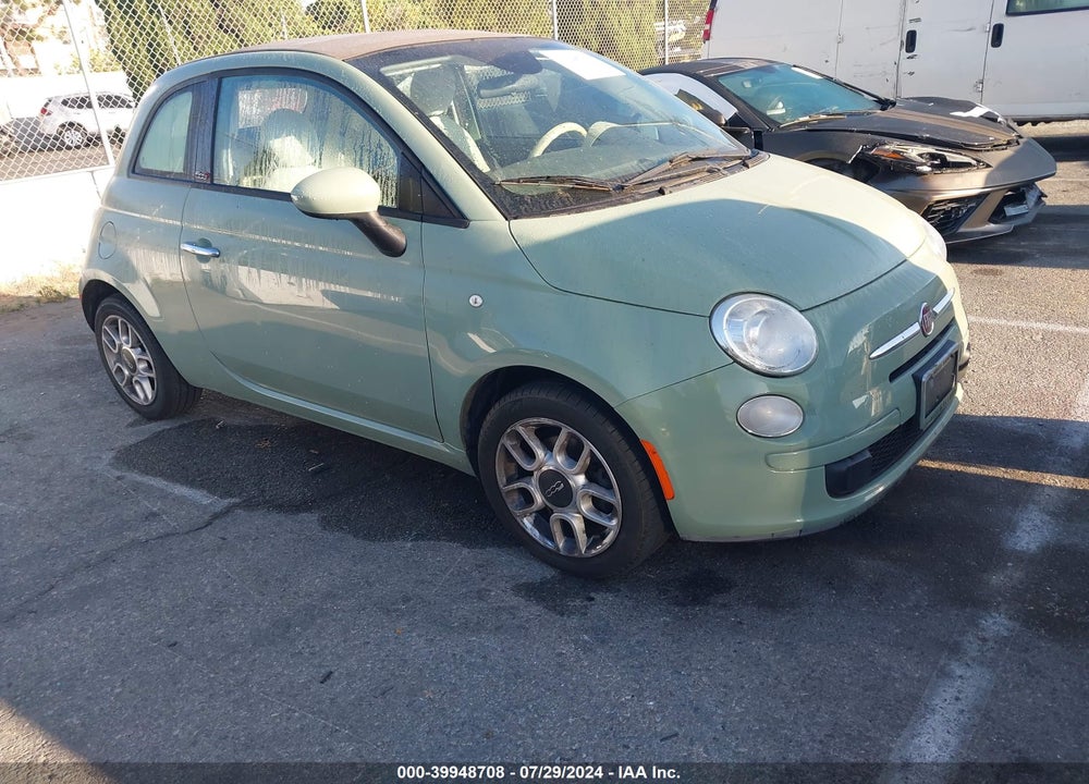 2015 FIAT 500C POP VIN: 3C3CFFDR3FT663232