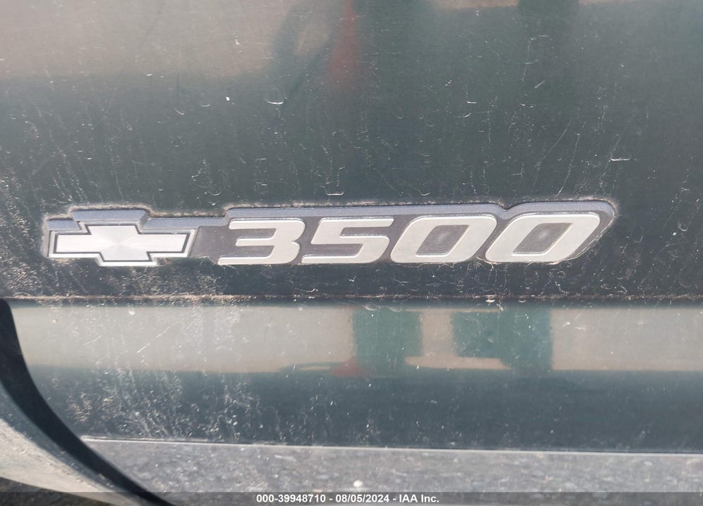 2002 CHEVROLET SILVERADO 3500 LS VIN: 1GCJK33G82F191482