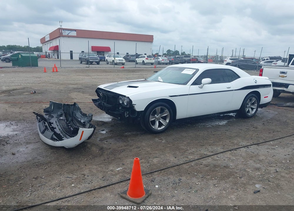 2018 DODGE CHALLENGER SXT VIN: 2C3CDZAG2JH317801