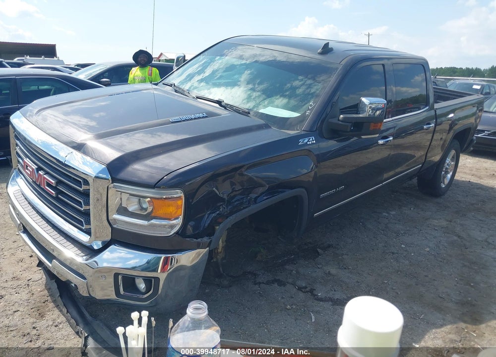 2016 GMC SIERRA 2500HD SLT VIN: 1GT12TE8XGF221563