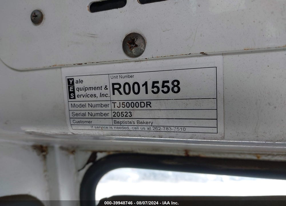 2008 CAPACITY OF TEXAS TJ5000 VIN: 4LMBF51138L020523