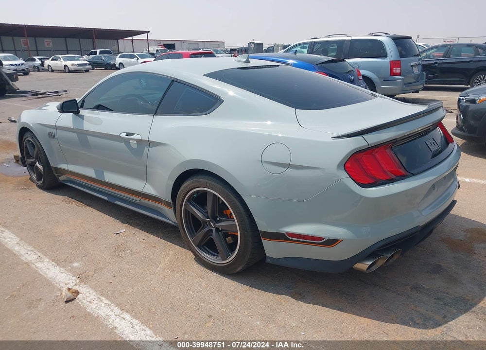 2023 FORD MUSTANG MACH 1 FASTBACK VIN: 1FA6P8R00P5499988