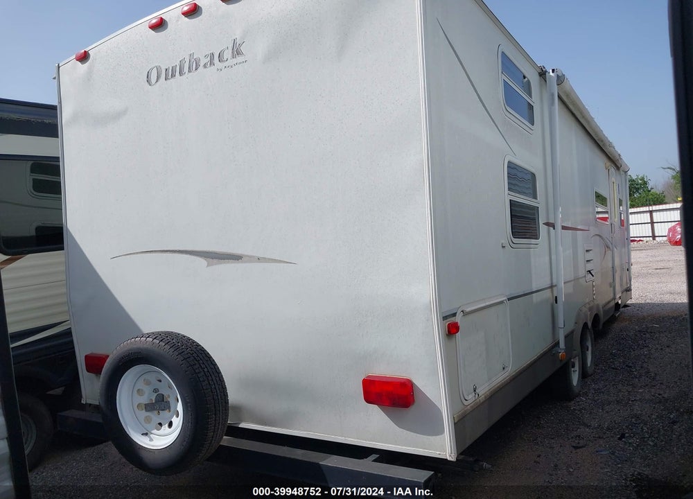 2008 KEYSTONE RV OUTBACK VIN: 4YDT30Q2X8B451536