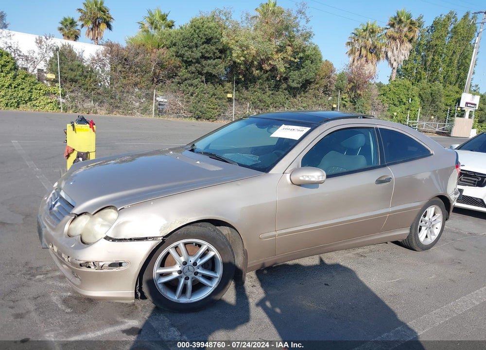 2002 MERCEDES-BENZ C 230 VIN: WDBRN47J92A251349