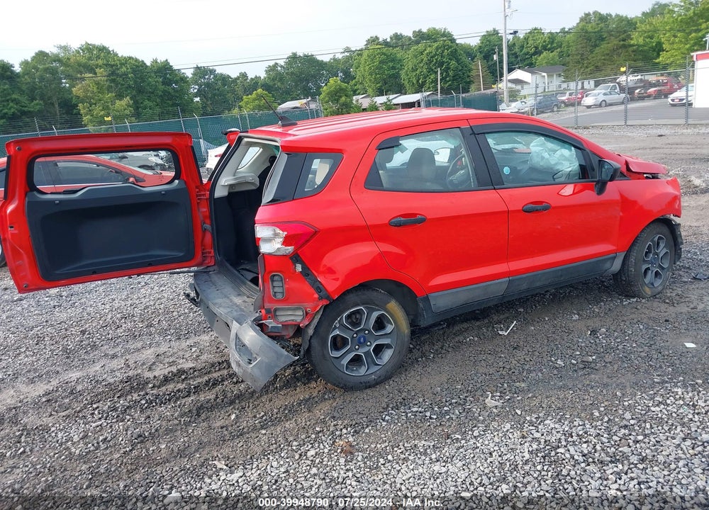 2021 FORD ECOSPORT S VIN: MAJ6S3FL3MC416805