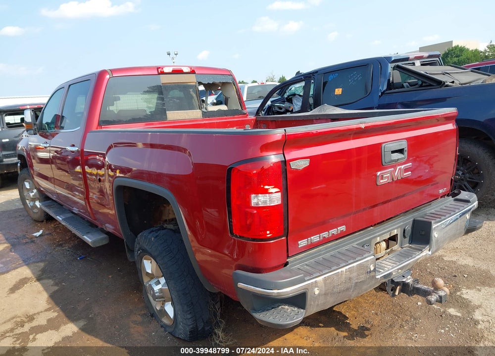 2019 GMC SIERRA 2500HD SLT VIN: 1GT12REY7KF244732