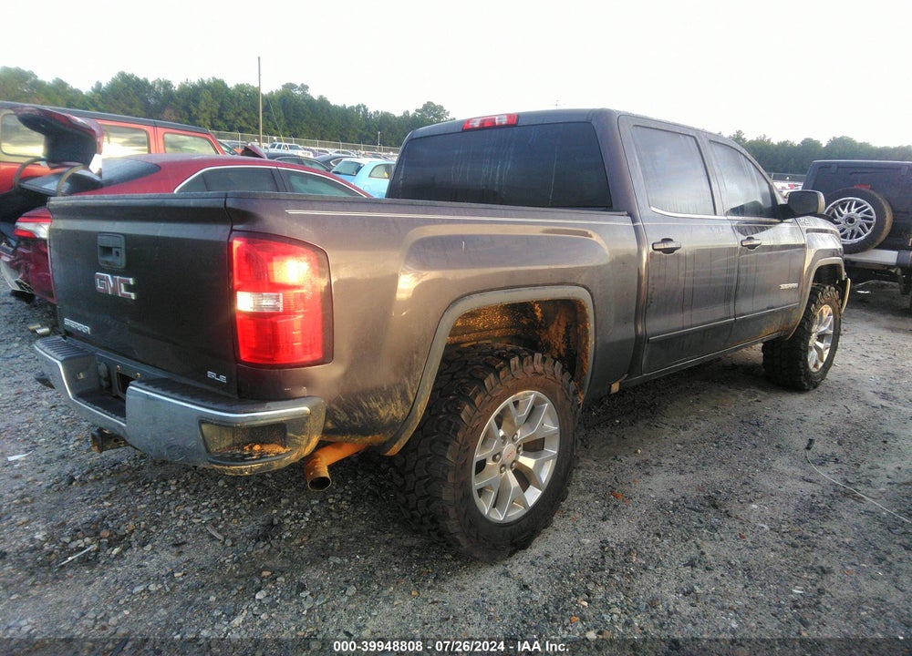2016 GMC SIERRA 1500 SLE VIN: 3GTU2MEC6GG168995