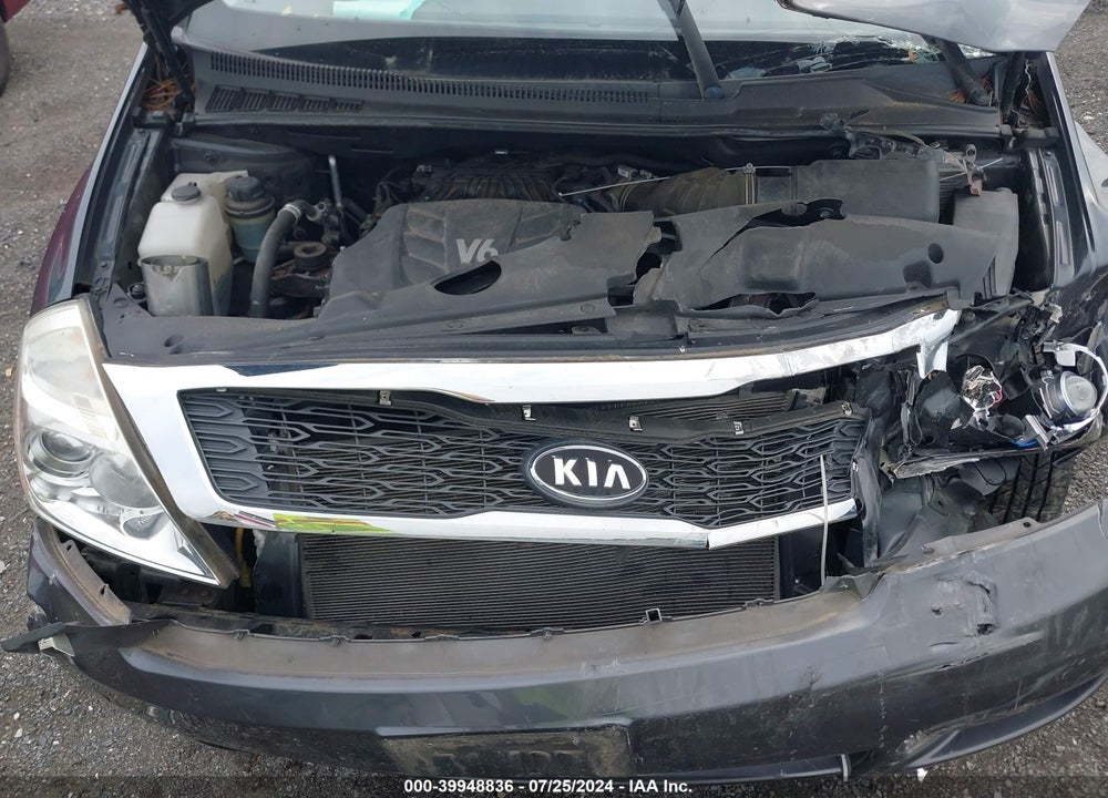 2012 KIA SEDONA LX VIN: KNDMG4C77C6472503