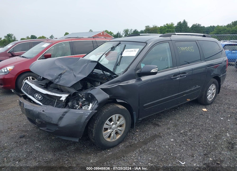 2012 KIA SEDONA LX VIN: KNDMG4C77C6472503