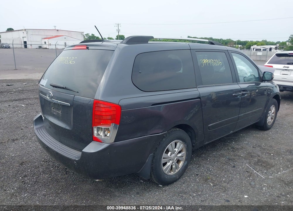 2012 KIA SEDONA LX VIN: KNDMG4C77C6472503