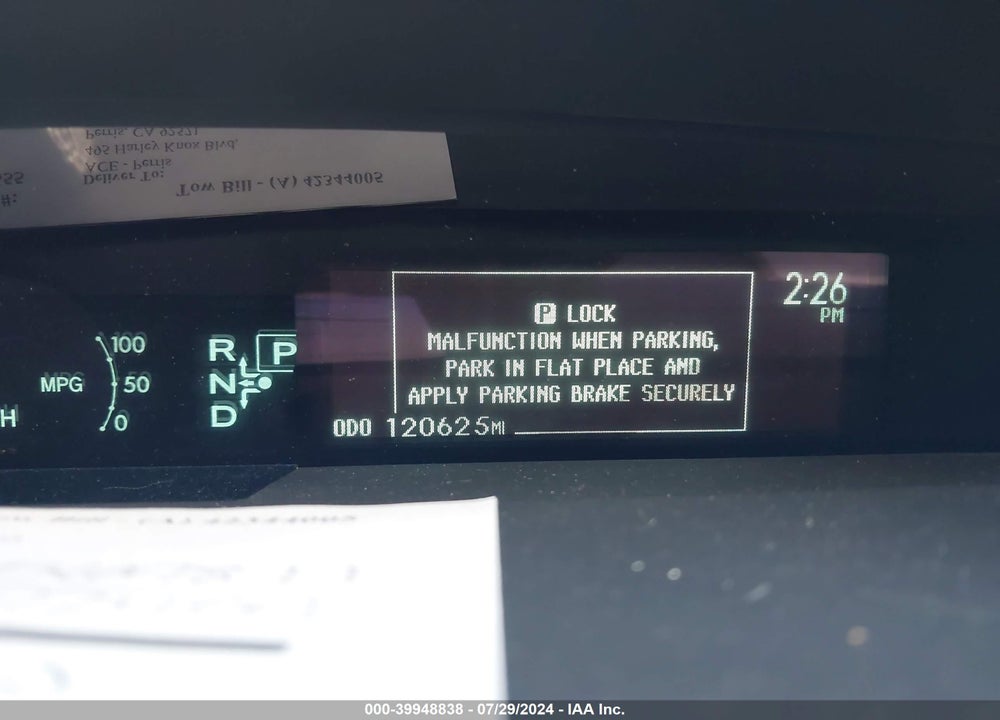 2014 TOYOTA PRIUS PLUG-IN ADVANCED VIN: JTDKN3DP2E3064470