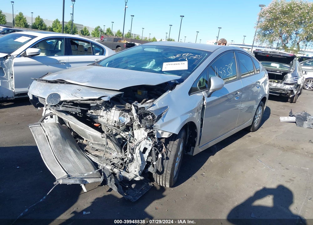 2014 TOYOTA PRIUS PLUG-IN ADVANCED VIN: JTDKN3DP2E3064470