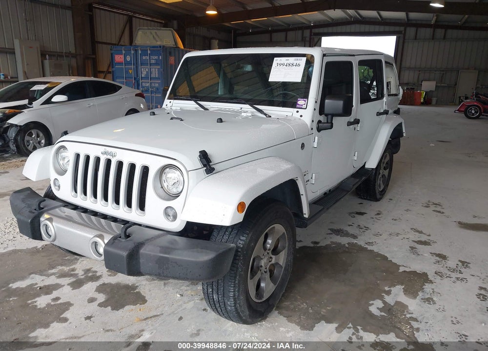 2017 JEEP WRANGLER UNLIMITED SAHARA 4X4 VIN: 1C4BJWEG3HL597489