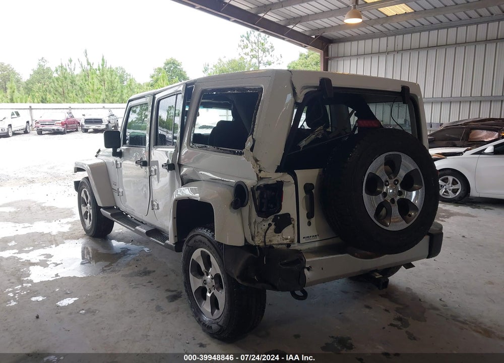 2017 JEEP WRANGLER UNLIMITED SAHARA 4X4 VIN: 1C4BJWEG3HL597489