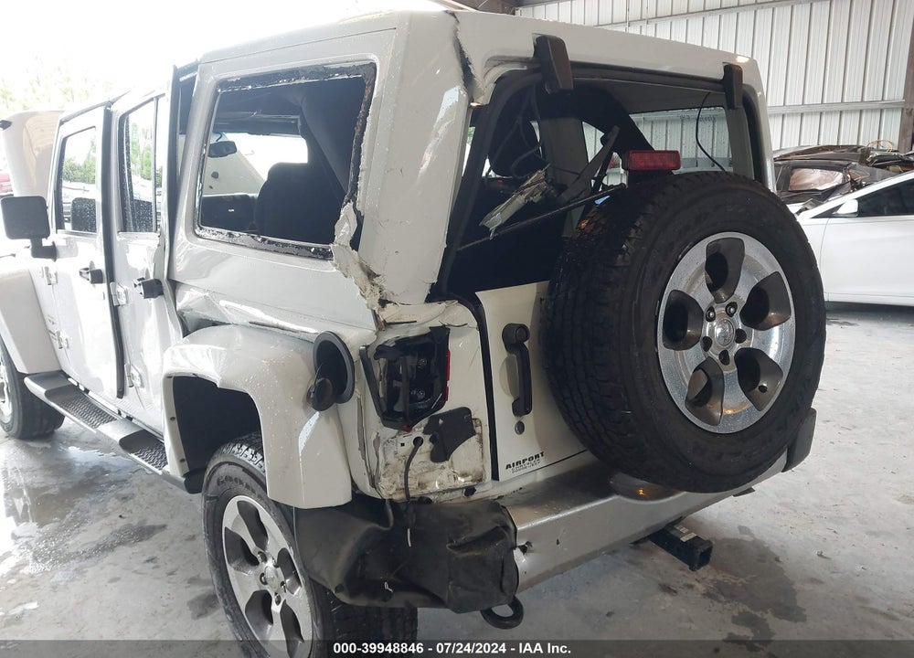 2017 JEEP WRANGLER UNLIMITED SAHARA 4X4 VIN: 1C4BJWEG3HL597489